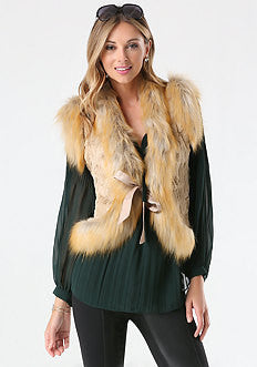 Courtney Faux Fur Vest