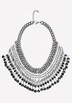 Beaded Bib Necklace