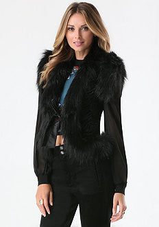 Courtney Faux Fur Vest