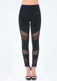 Mix Transparency Leggings