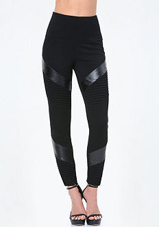 High Rise Moto Leggings