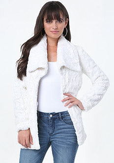 Lightweight Faux Fur Jacket