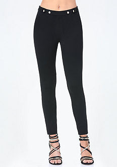 Snap Waist Leggings