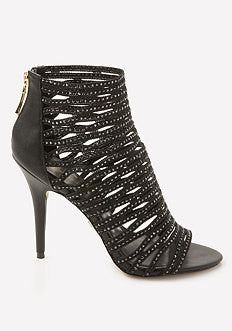 Mayra Jeweled Cage Sandals